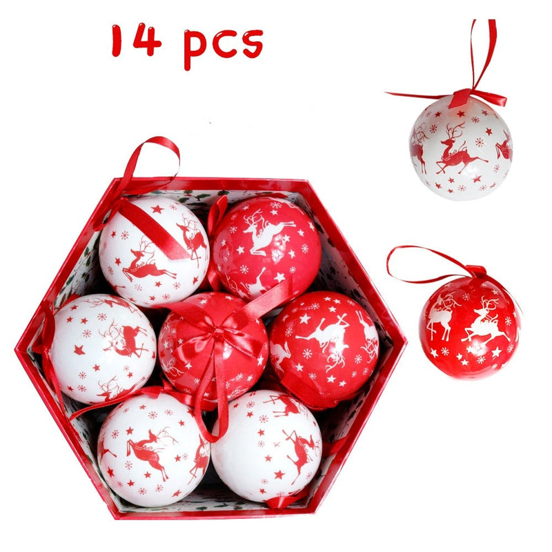 Bolas de Natal Desenhadas boreal™ - 14 peças