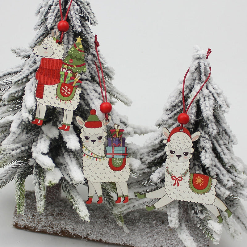 Conjunto de lhamas de natal boreal™ - 3 peças