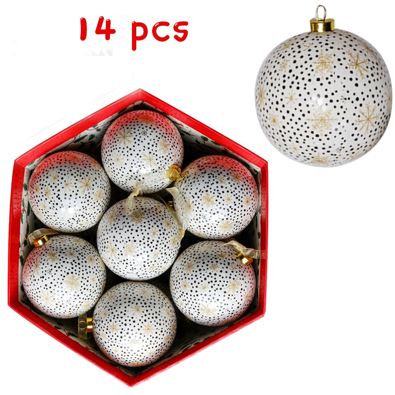 Bolas de Natal Desenhadas boreal™ - 14 peças