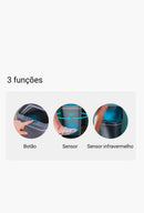 Lixeira inteligente com sensor automático smartlux™