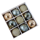 Bolas de Natal Ornamentadas boreal™ - 9 peças