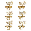 Porta guardanapo de rena boreal™ - 6 peças