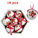 Bolas de Natal Desenhadas boreal™ - 14 peças