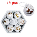 Bolas de Natal Desenhadas boreal™ - 14 peças