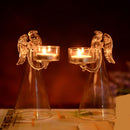 Castiçal angelical de natal boreal™