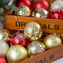 Bolas de Natal Ornamentadas boreal™ - 9 peças