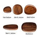 Bandeja de madeira oval retrowood™- 5 Peças