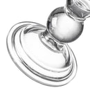 Castiçal pilar em vidro transparente velux™