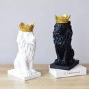 Estátua rei leão resina lion™