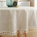 Toalha de mesa redonda stylecook™ - 100% Linho