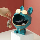 Escultura cão armazenagem resina luxodog™