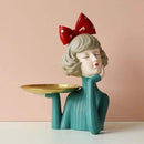 Escultura arte moderna doce menina modernart™