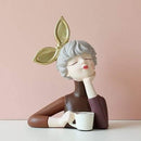 Escultura arte moderna doce menina modernart™