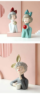Escultura arte moderna doce menina modernart™