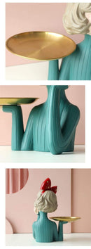 Escultura arte moderna doce menina modernart™