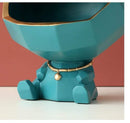 Escultura cão armazenagem resina luxodog™