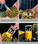 Descascador de abacaxi c/ removedor inox easyfruit™
