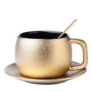Jogo de café goldenlux™ - 6 Peças de porcelana
