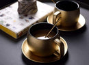 Jogo de café goldenlux™ - 6 Peças de porcelana