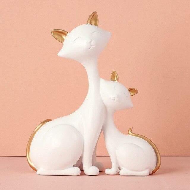 Escultura gato duplo luxocat™