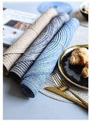 Jogo americano linho antiderrapante easyclean™️ - 6 Peças