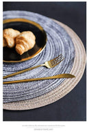 Jogo americano linho antiderrapante easyclean™️ - 6 Peças