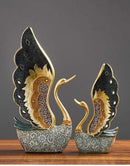 Cisne com acabamento especial em resina modernart™