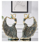 Escultura mulher pavão modernart™