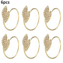 Anéis para guardanapos Leaf stylecook™ - 6 Peças
