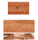 Conjunto sousplat de rattan indian™ - 6 peças