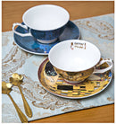 Conjunto de porcelana café modernart™ - 3 Peças
