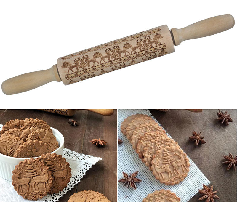 Rolo modelador para biscoitos de Natal boreal™